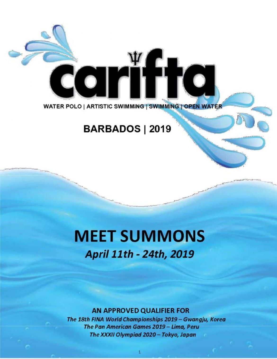 Amended Carifta Summons 2019