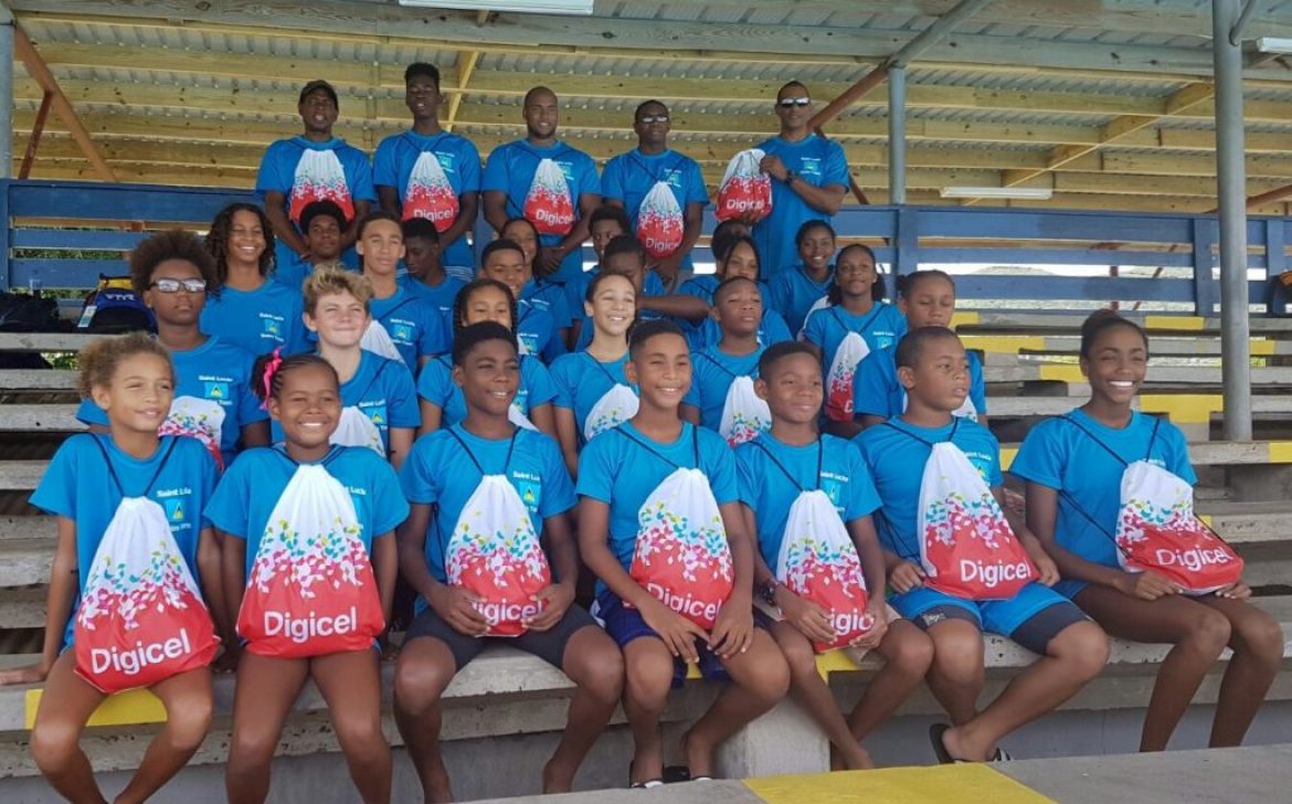 Saint Lucia places third at 26th OECS Swimming Championships in Saint Vincent.