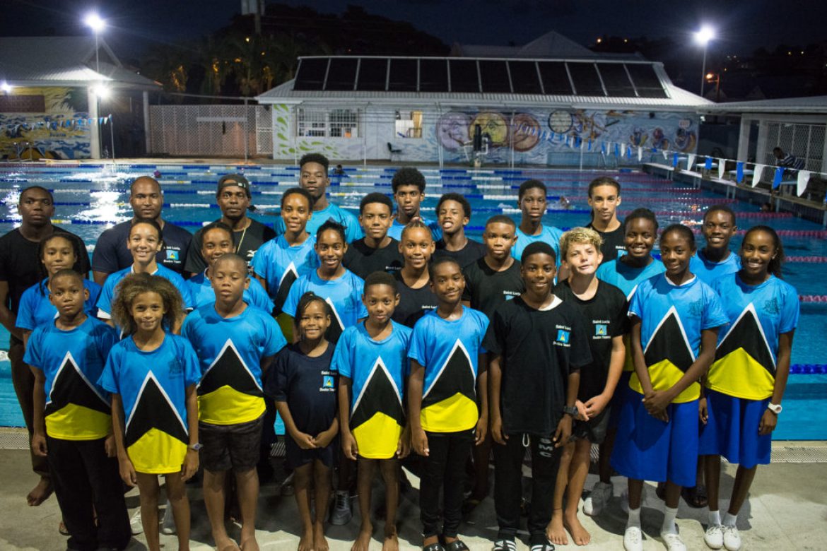 National Swim Team selected to represent Saint Lucia in the 26th OECS Swimming Championships in Saint Vincent