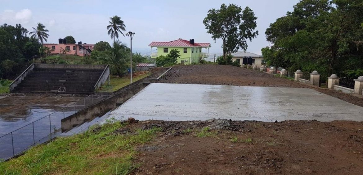 Preparations for Portable Pool in Carielle (Grassroots Program)