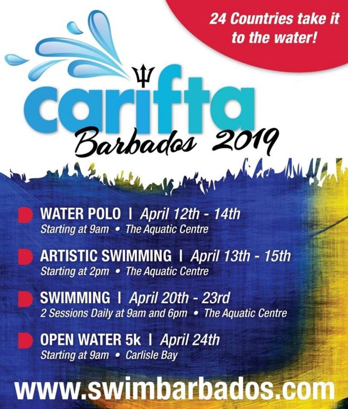 SLAF Confirms 10 Swimmers to represent Saint Lucia at the 2019 Carifta Swim Championship