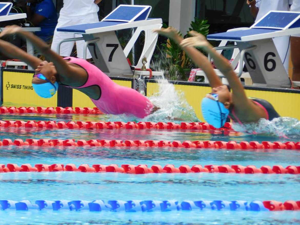 Saint Lucian Swimmers Stand Tall Against French Competition