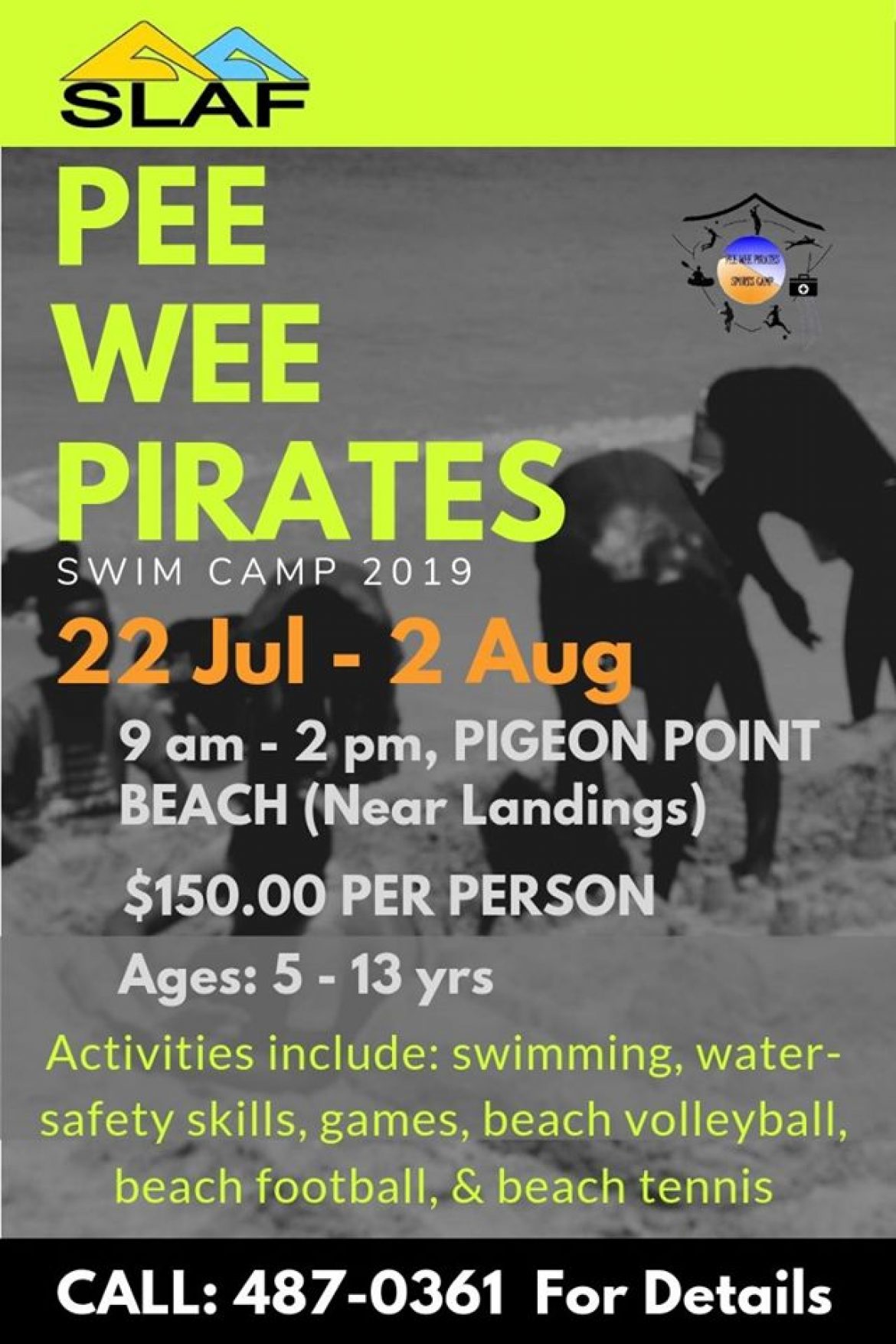 Pee Wee Swim Camp