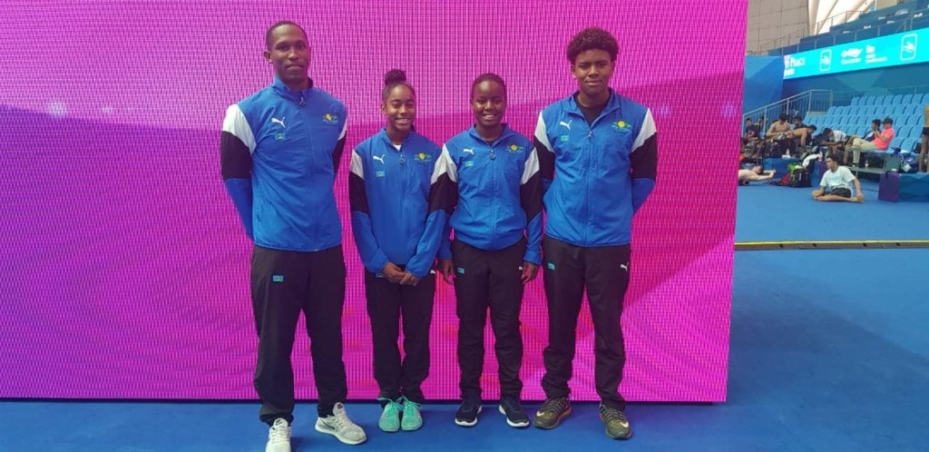 Saint Lucia Swimmers Break National and Age Group Records at the Fina World Championship